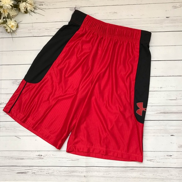 Under Armour Other - Red/Black Basketball Shorts